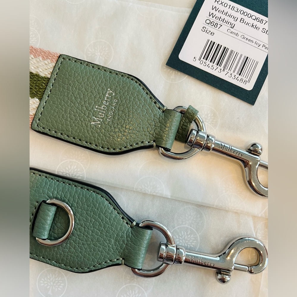 MULBERRY WEBBING BUCKLE STRAP, Giftable - Picture 4 of 7